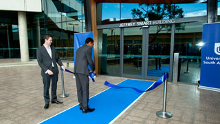 Opening the Jeffrey Smart Building