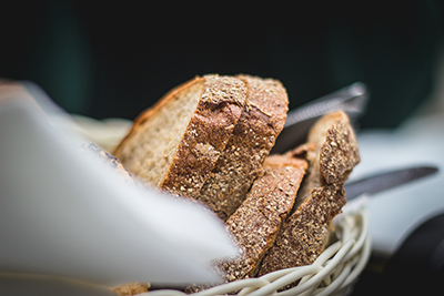 Bread. Photo by Jasmin Schreiber on Unsplash
