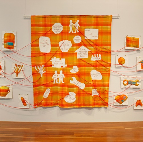 University of South Australia hosts ‘Gestures of Care’ exhibition highlighting social connection for vulnerable families