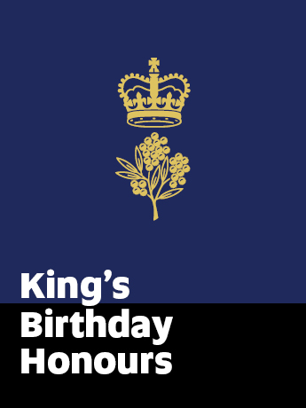 King's Birthday Honours logo