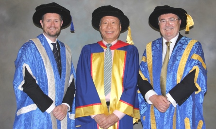 Honorary Doctor Curtis Wong