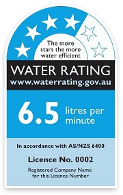 Water label sticker