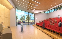 artists impression civic lecture gallery