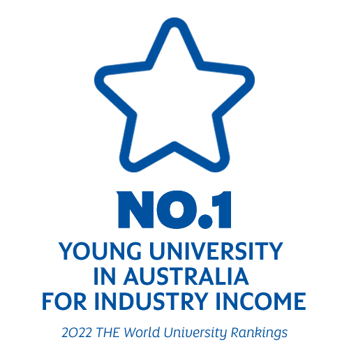 No.1 YOUNG UNIVERSITY IN AUSTRALIA FOR INDUSTRY INCOME