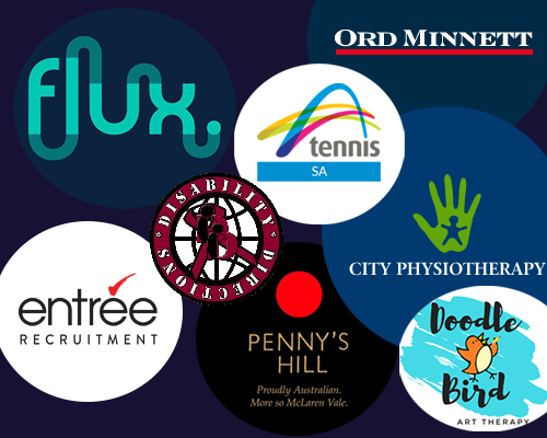 Company logos from UniSA Alumni Business Directory