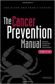 Book cover - The Cancer Prevention Manual: Simple Rules to Reduce the Risks