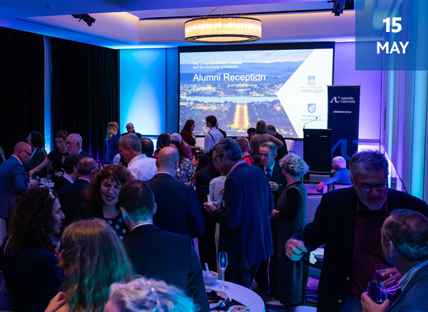 Alumni gathered at a Canberra joint alumni event