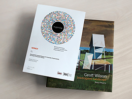 Geoff Wilson: Interrogated Landscape. Essay by Barry Pearce. Published by Samstag Museum of Art, University of  South Australia, 2015. Photographer: Sandra Elms.