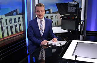 ABC Canberra Press Gallery political reporter Matthew Doran.