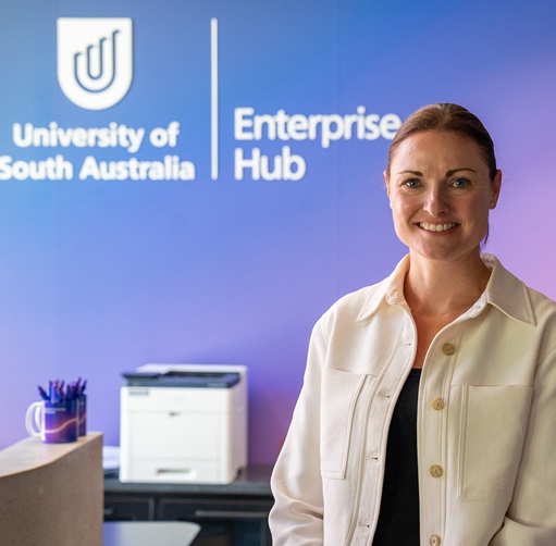 Michelle at UniSA's Enterprise Hub.jpg