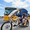 Adelaide is offering more shared transport options in the CBD, including EcoCaddy.
