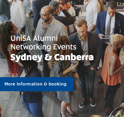UniSA Alumni Networking Events Sydney & Canberra - More information & booking