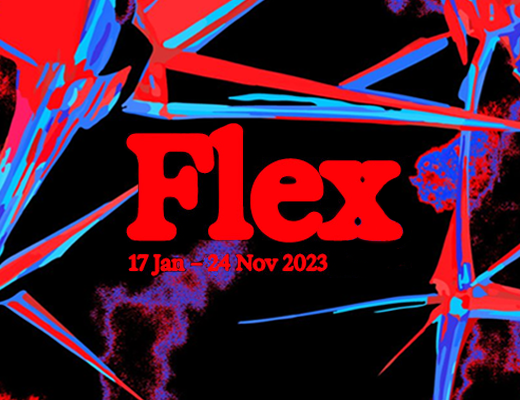 FLEX, 17 Jan - 24 Nov 2023. MOD. Flex exhibition open now