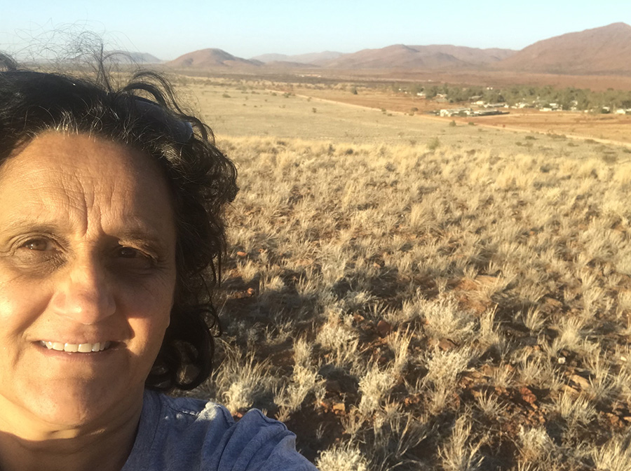 Jacky at Amata, one of the Aboriginal communities that make up the Anangu Pitjantjatjara Yankunytjatjara Lands in South Australia, right on the northern border.