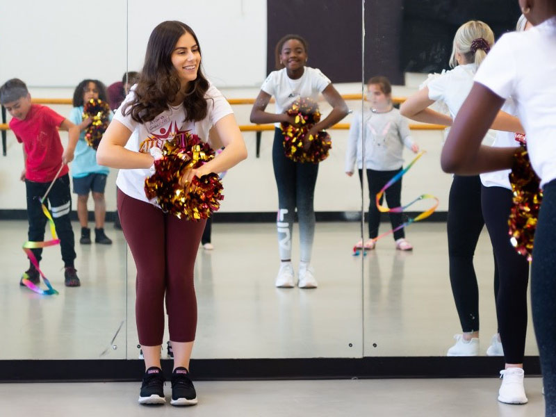 Dancers at All Abilities Dance and Cheer