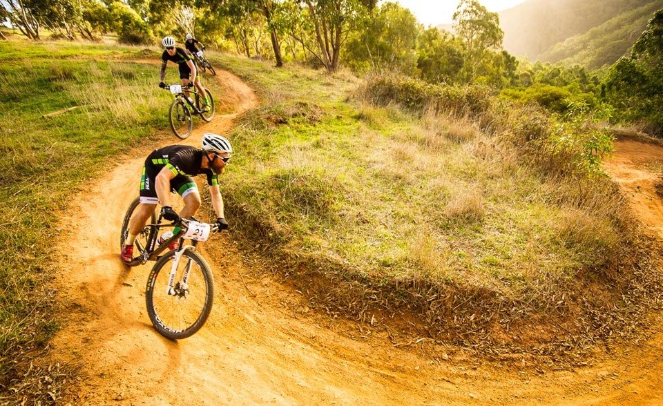 Mountain Trail Biker, Nick Bowman riding