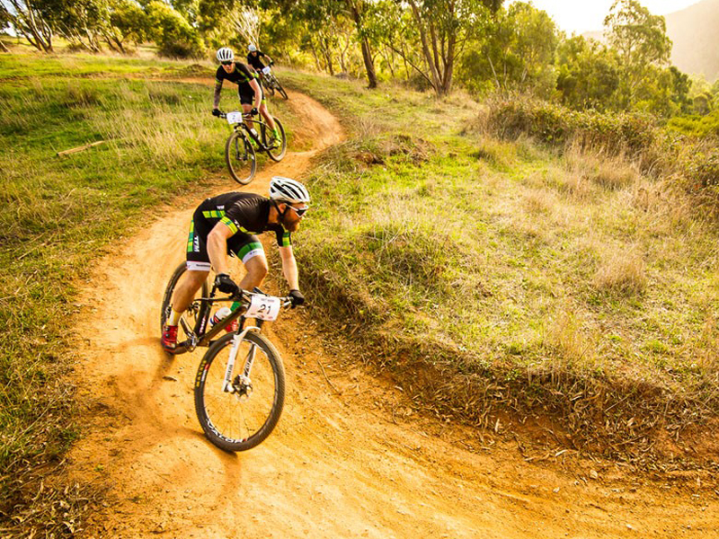 Mountain Trail Biker, Nick Bowman riding