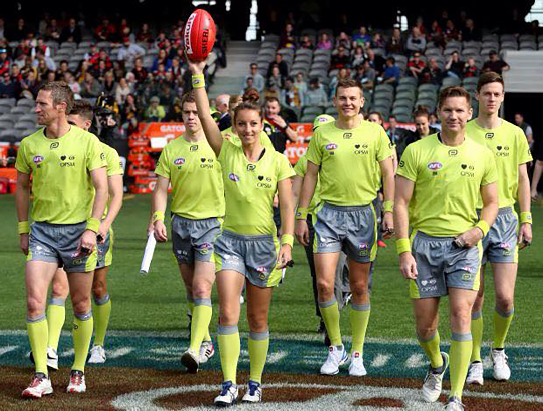 AFL’s First Female Umpire Among UniSA Alumni Recognised in Australia Day Honours