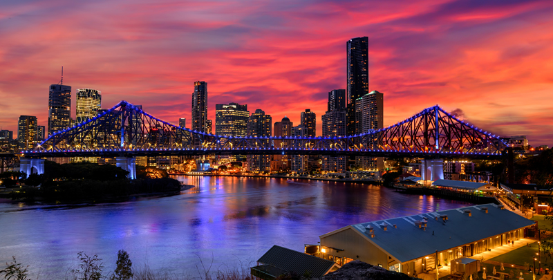 Brisbane is emerging as a preferred location for businesses. Shutterstock