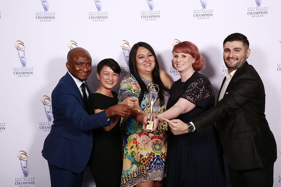 Carmen and her Community Corporate team was named the nation’s social enterprise of the year at the 2020 Australian Small Business Champions Awards in March