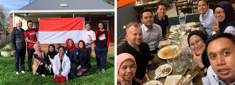 Heri loved his time in Australia and learned a lot about tolerance with a strong community of friends including the Indonesian Student Association where he was the president in 2019 & 2020