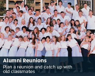 Alumni reunions - Plan a reunion and catch up with old classmates