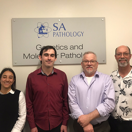 Centre for Cancer Biology (CCB) researchers at SA Pathology and the University of South Australia.