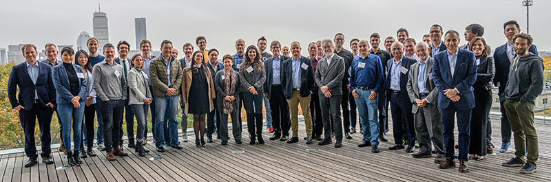 At the MIT Connection Science meeting where the agreement was signed. Image: John Werner Photography.