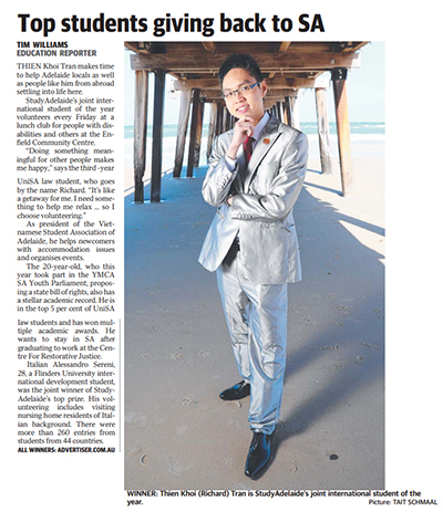 The Advertiser 28 October 2019