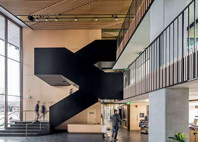 The UniSA Cancer Research Institute building won the national award for Interior Architecture. Photo: Chris Oaten