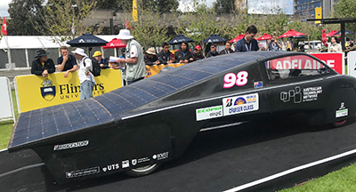 Priscilla the solar car