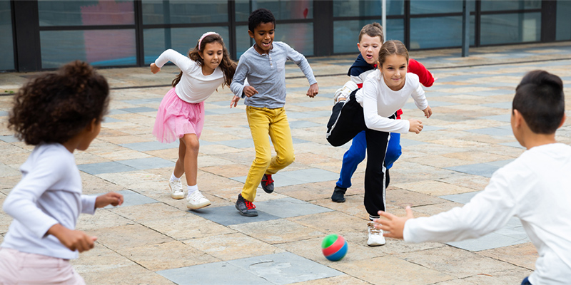 Kids playing