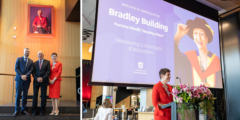 Bradley Building dedication 