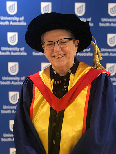 UniSA Honorary Doctor Robyn Archer.