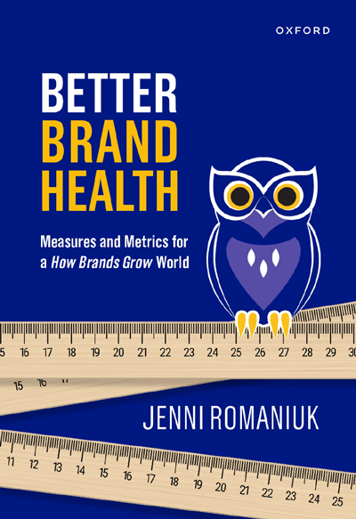 Book cover: Better Brand Health