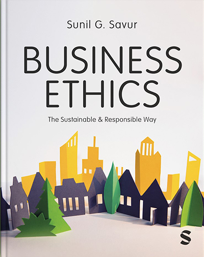 Book cover: Business Ethics: The Sustainable and Responsible Way