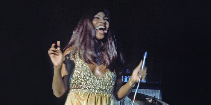 Tina Turner, November 1972, Musikhalle Hamburg. Photo courtesy Henrich Klaffs, Flickr. 