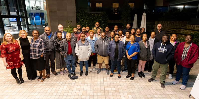 2.	Almost 30 students from PNG are in Adelaide undertaking UniSA’s Graduate Certificate in Leadership as part of the Australia Awards PNG program.